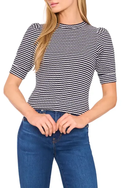 Stripe Puff Sleeve T-Shirt by halogen(r)