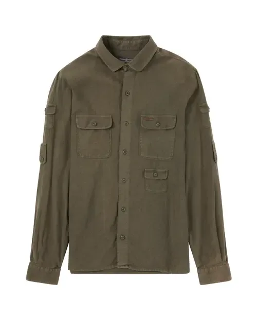 Traveller's Linen Shirt by Amundsen