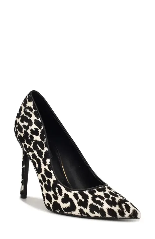 Fresh Genuine Calf Hair Pointed Toe Pump by Nine West