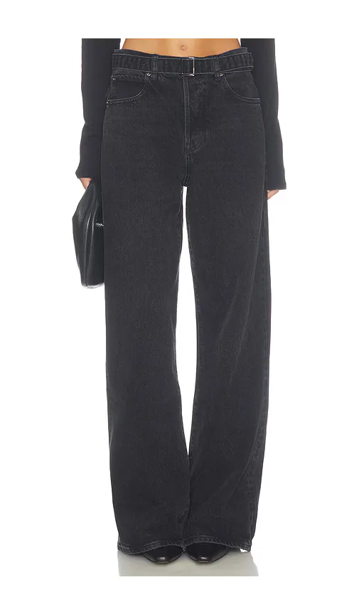 The Belted Loose Jeans by FRAME