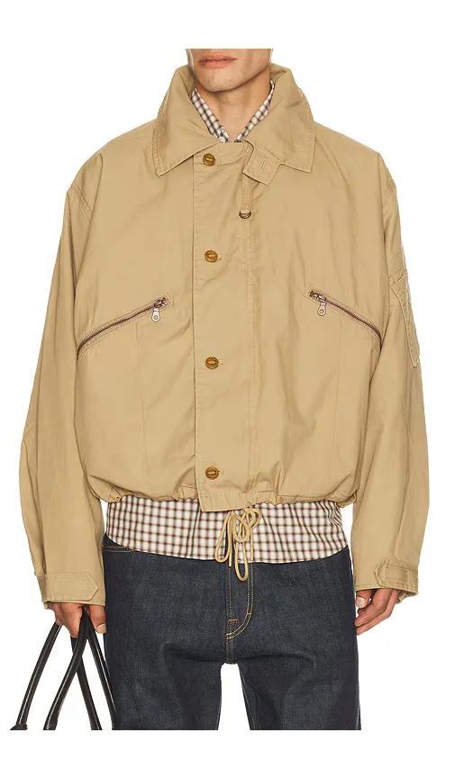 Blue Tab Pilot Jacket by LEVI'S
