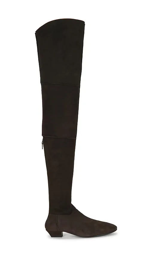 Over Knee Shearling Boot by Magda Butrym