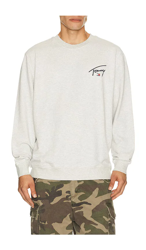 Entry Signature Crewneck Sweatshirt by Tommy Jeans