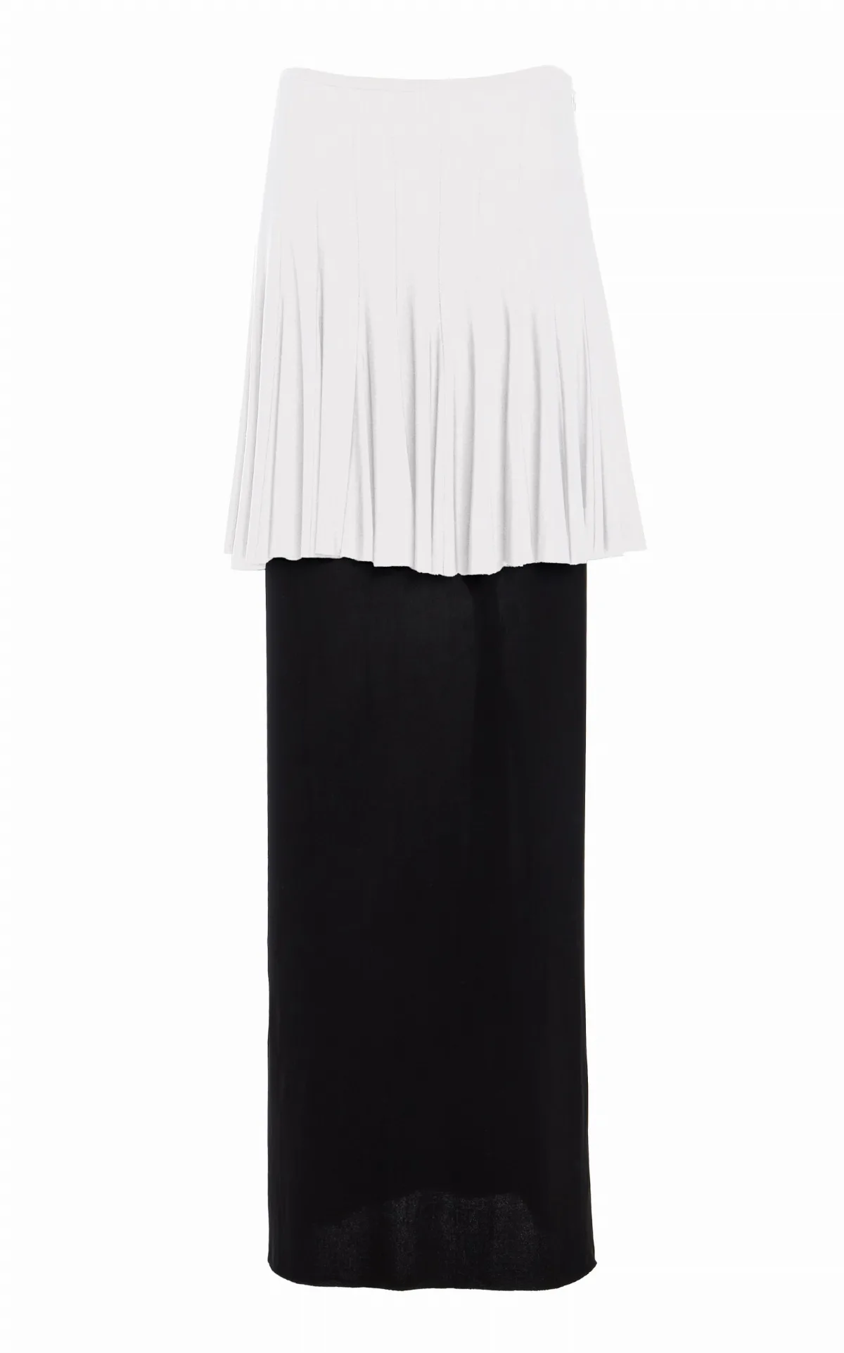 Klein Layered Jersey Midi Skirt by Ashlyn