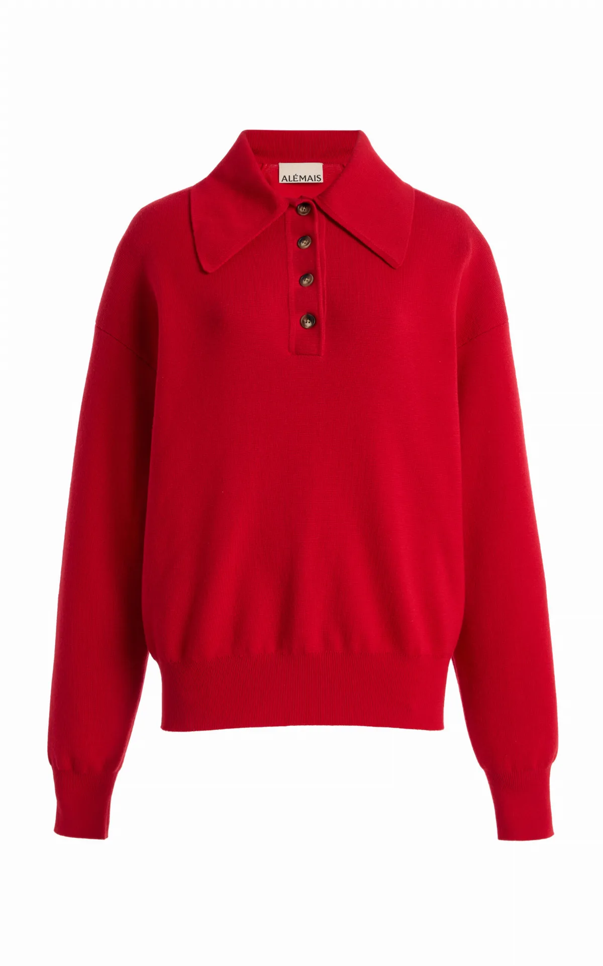 Rocky Wool Polo by ALÉMAIS