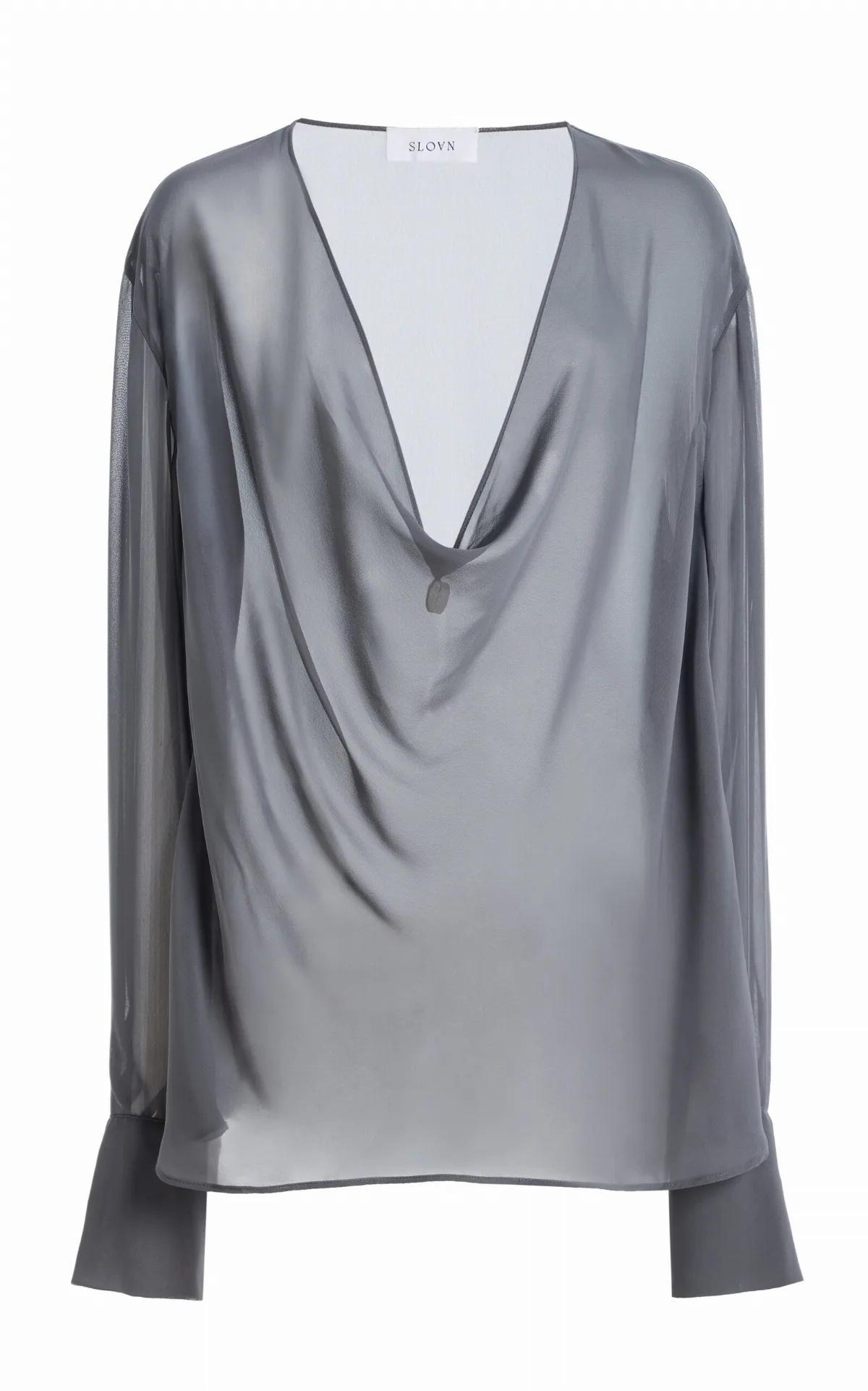 Semi-Sheer Chiffon Top by SLOAN