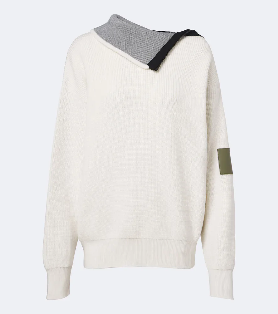 Double L Wool-Blend Sweater by Loewe