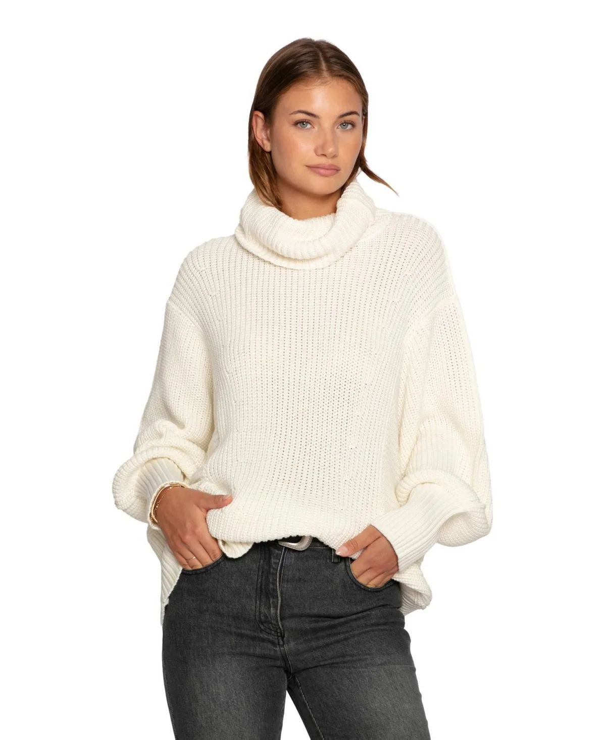 Good Feels Oversized Sweater by Belle & Bloom