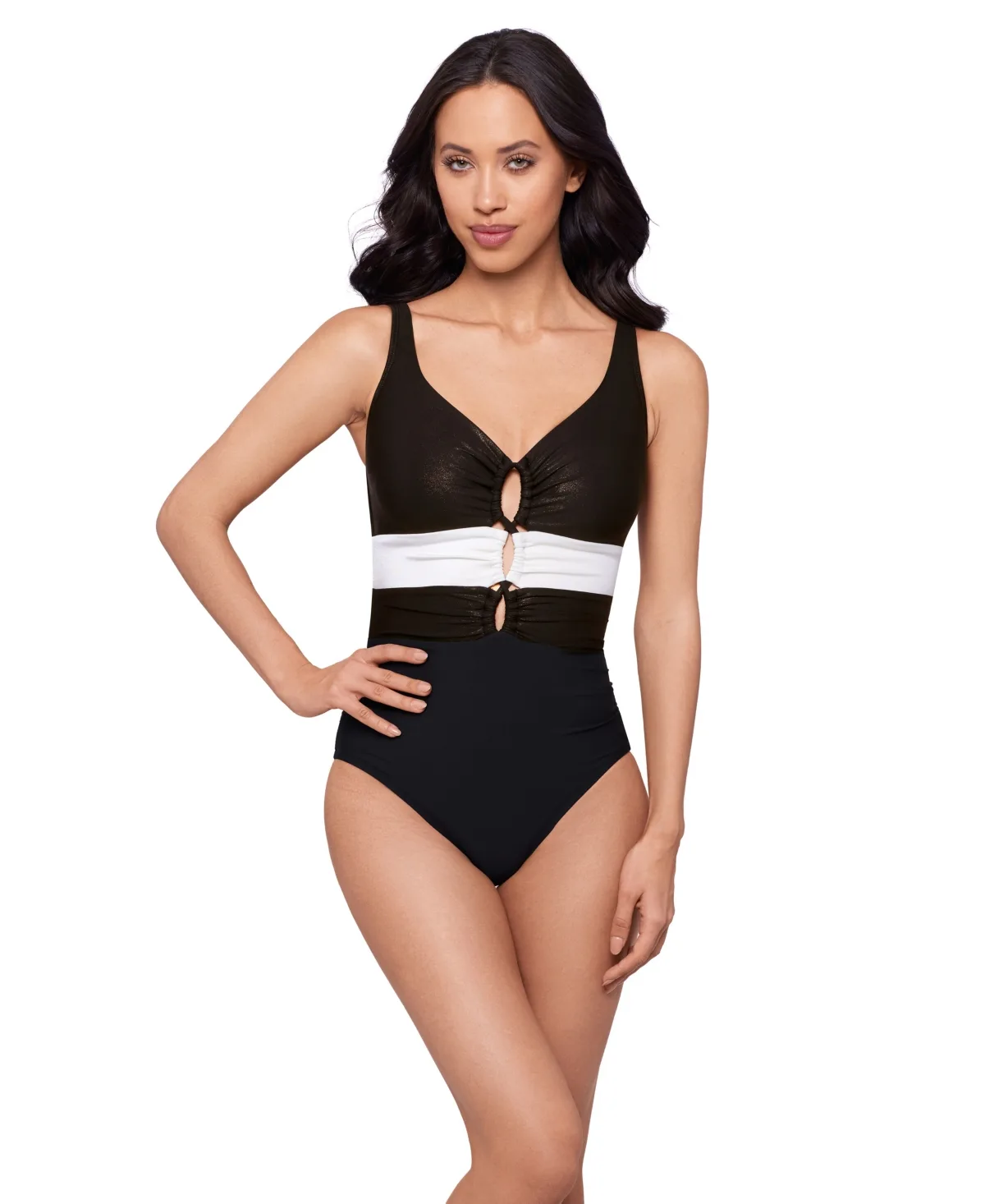 Block Party Alice One-Piece Swimsuit by Magicsuit