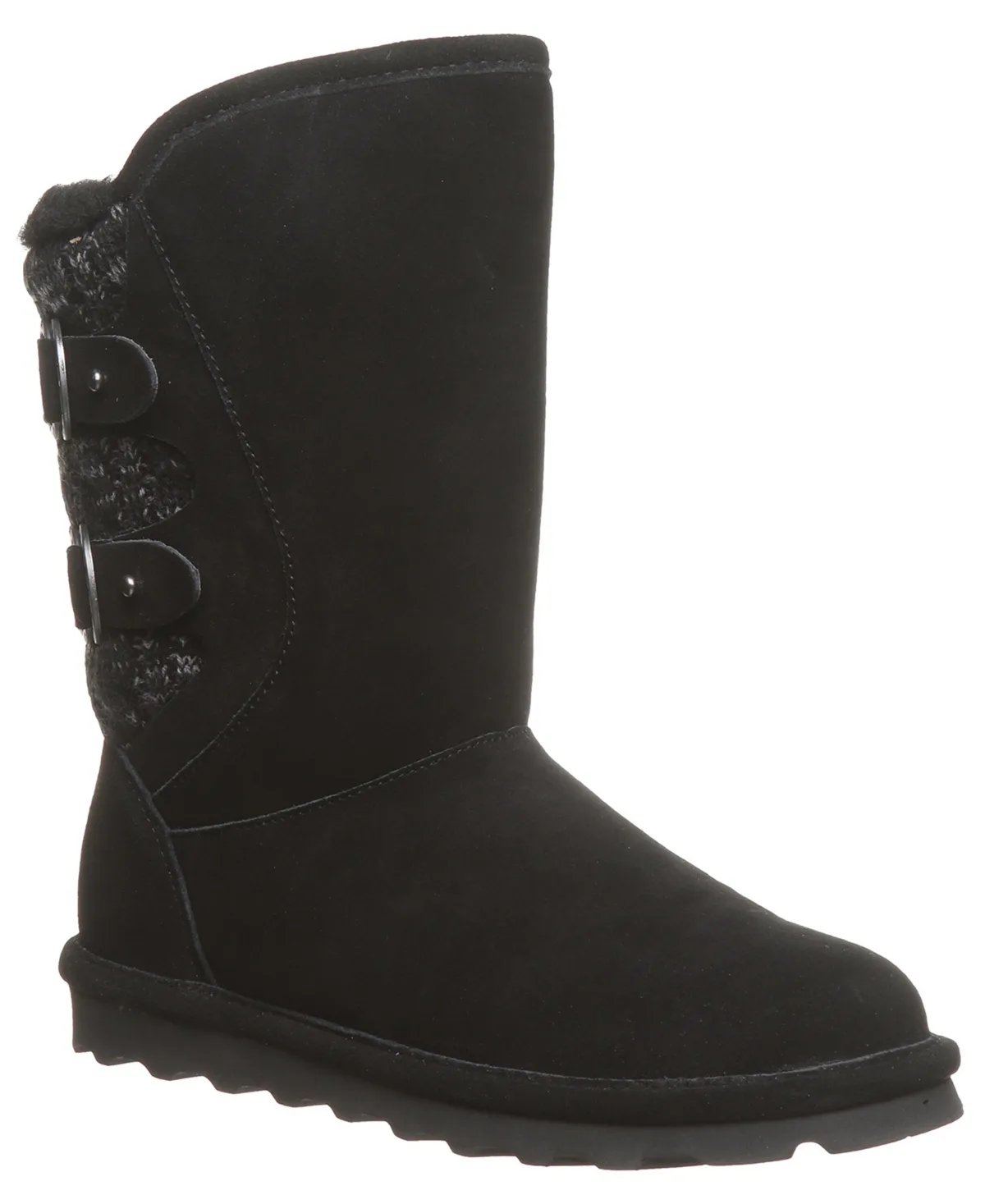 Jenni Knit Back Accent Mid Calf Boots by Bearpaw