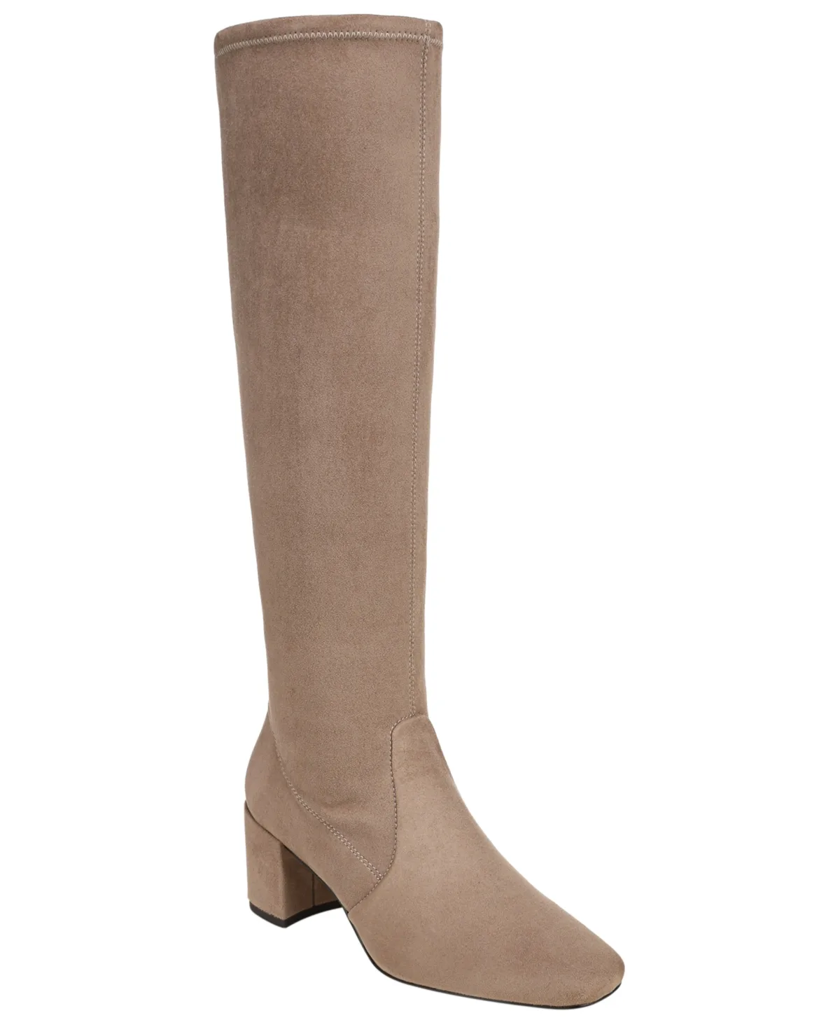 Flexa Blix Wide Calf Square Toe Zip Tall Boots by Franco Sarto