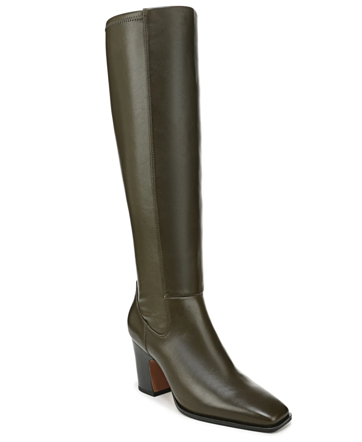 Jonie Wide Calf Square Toe Zip Tall Boots by Franco Sarto