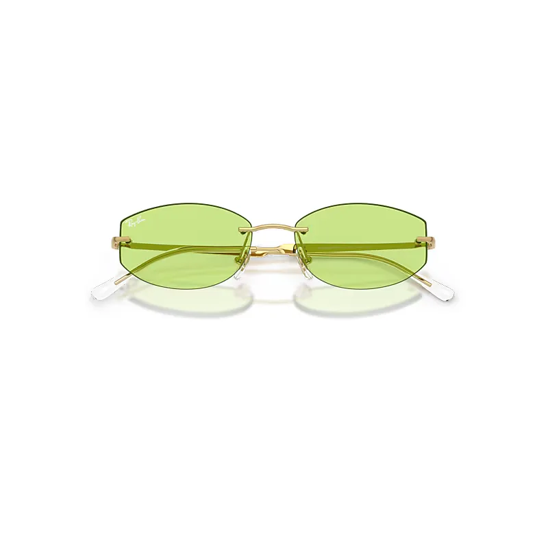 Rb3792 Sunglasses Arista Frame Green Lenses by Ray-Ban