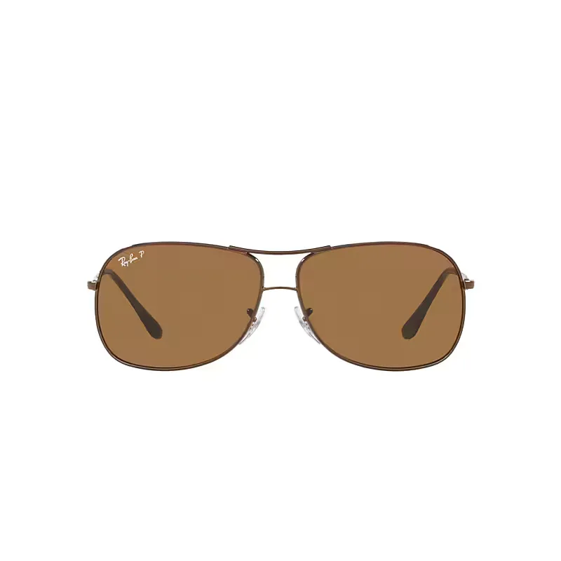Rb3267 Sunglasses Brown Frame Brown Lenses Polarized by Ray-Ban
