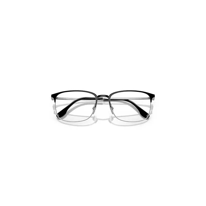 Rb6494 Optics Eyeglasses Silver Frame Clear Lenses Polarized by Ray-Ban