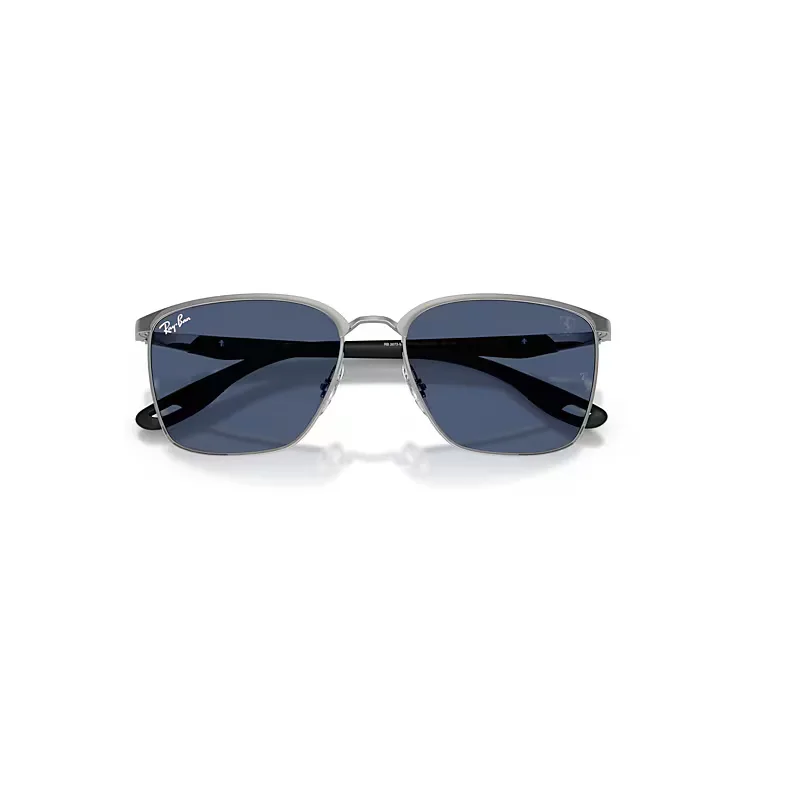 Rb3673m Scuderia Ferrari Collection Sunglasses Black Frame Blue Lenses by Ray-Ban