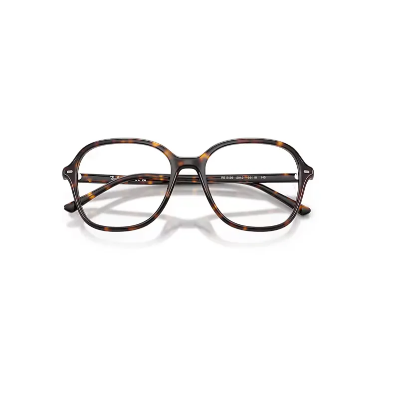 Rb5456 Optics Eyeglasses Havana Frame Transparent Lenses Polarized by Ray-Ban