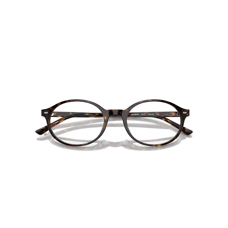 German Optics Eyeglasses Havana Frame Clear Lenses Polarized