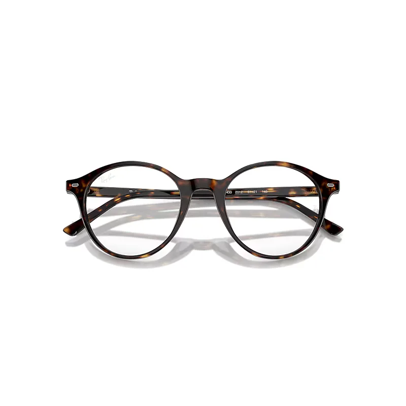 Rb5430 Optics Eyeglasses Havana Frame Clear Lenses Polarized by Ray-Ban