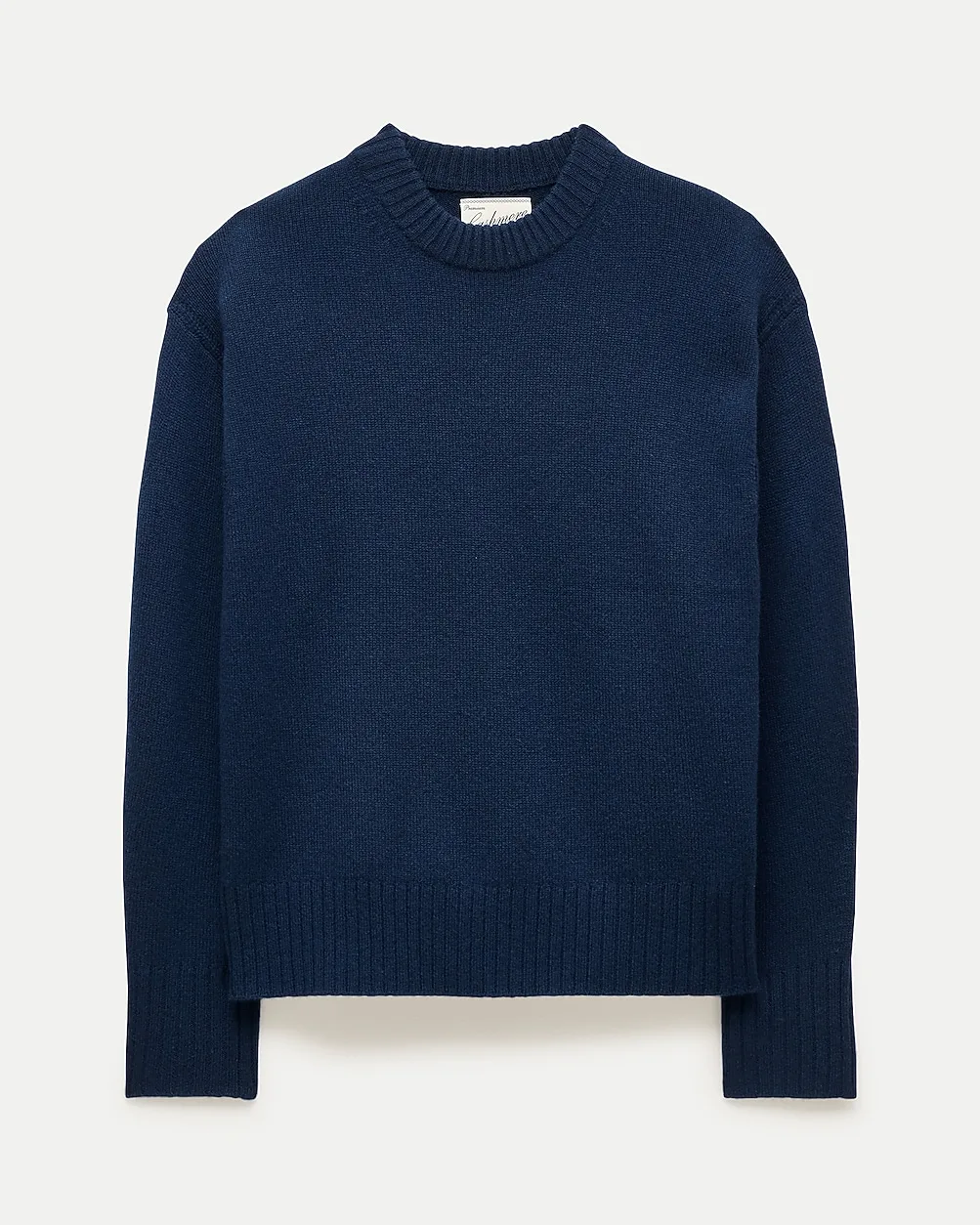 Oversized Cashmere Crewneck Sweater by J.Crew