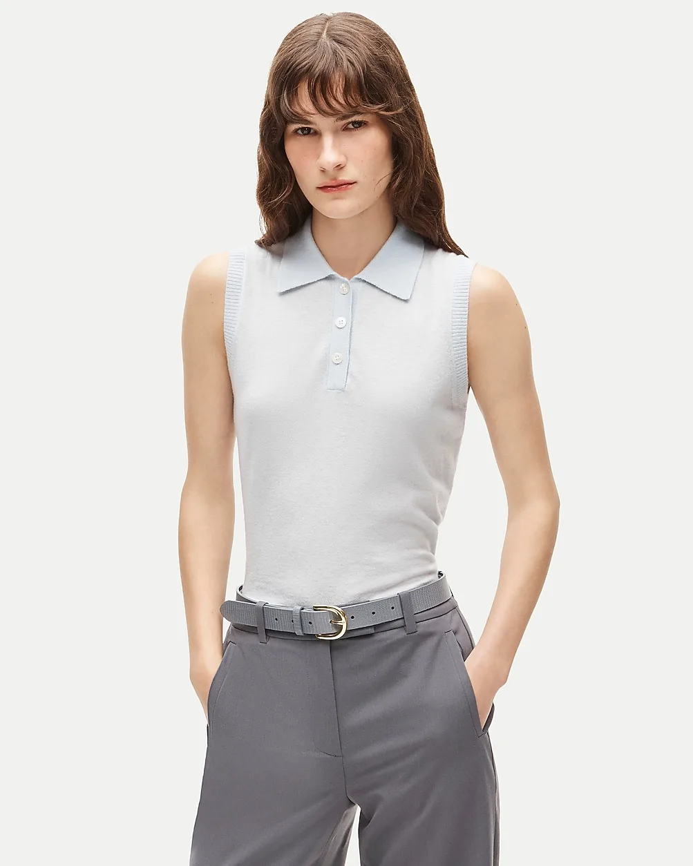 Cashmere Polo Sweater Shell by J.Crew