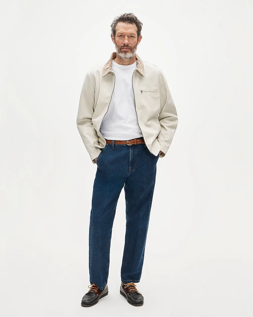 Wallace & Barnes Creased Slant-Pocket Jean in Japanese Selvedge Denim