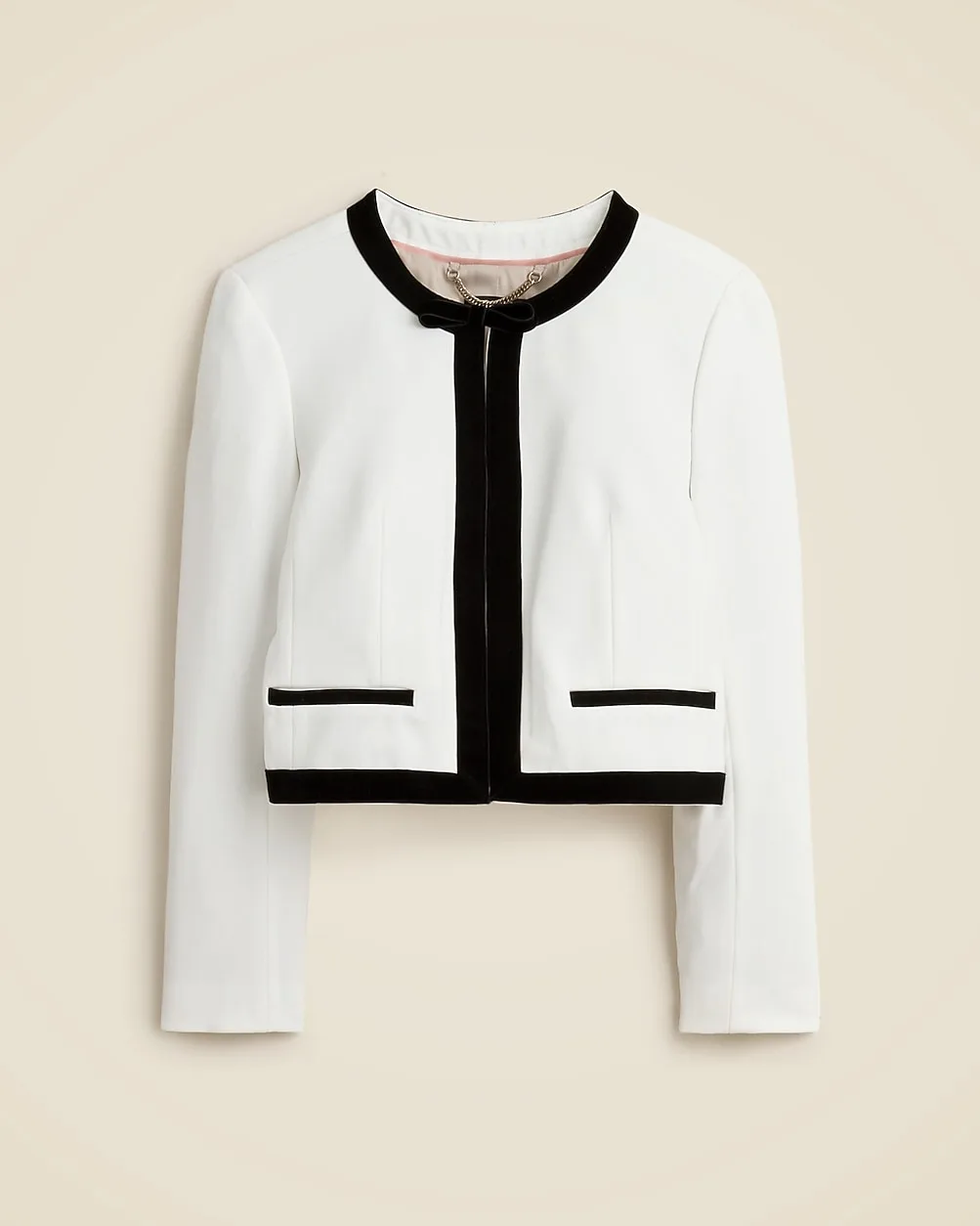 Bow Lady Jacket in Four-Season Stretch by J.Crew