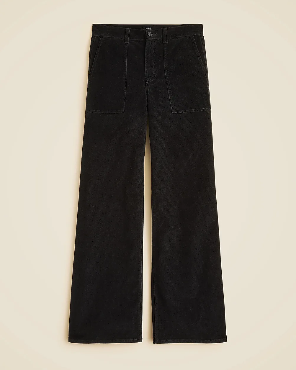 Camp-Pocket Wide-Leg Pant in Stretch Corduroy by J.Crew