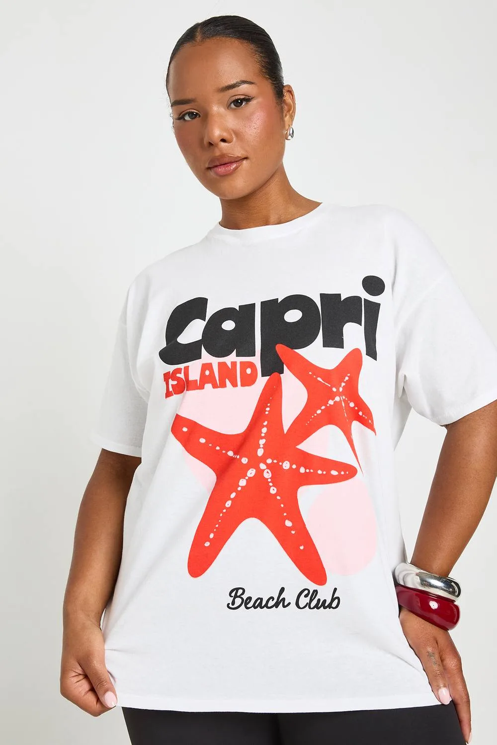 Capri Island Printed T-Shirt