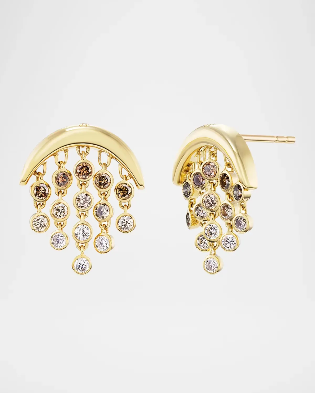 Baby Fringe 18K Yellow Gold & 0.82 TCW Diamond Drop Earrings by Emily P. Wheeler