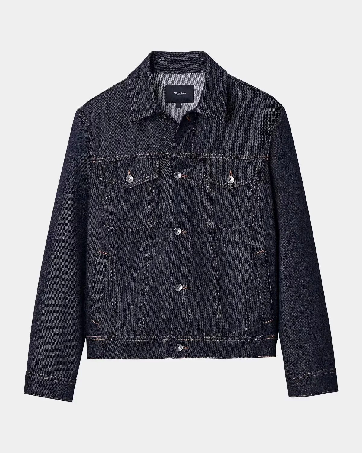 Cotton Denim Trucker Jacket by rag & bone