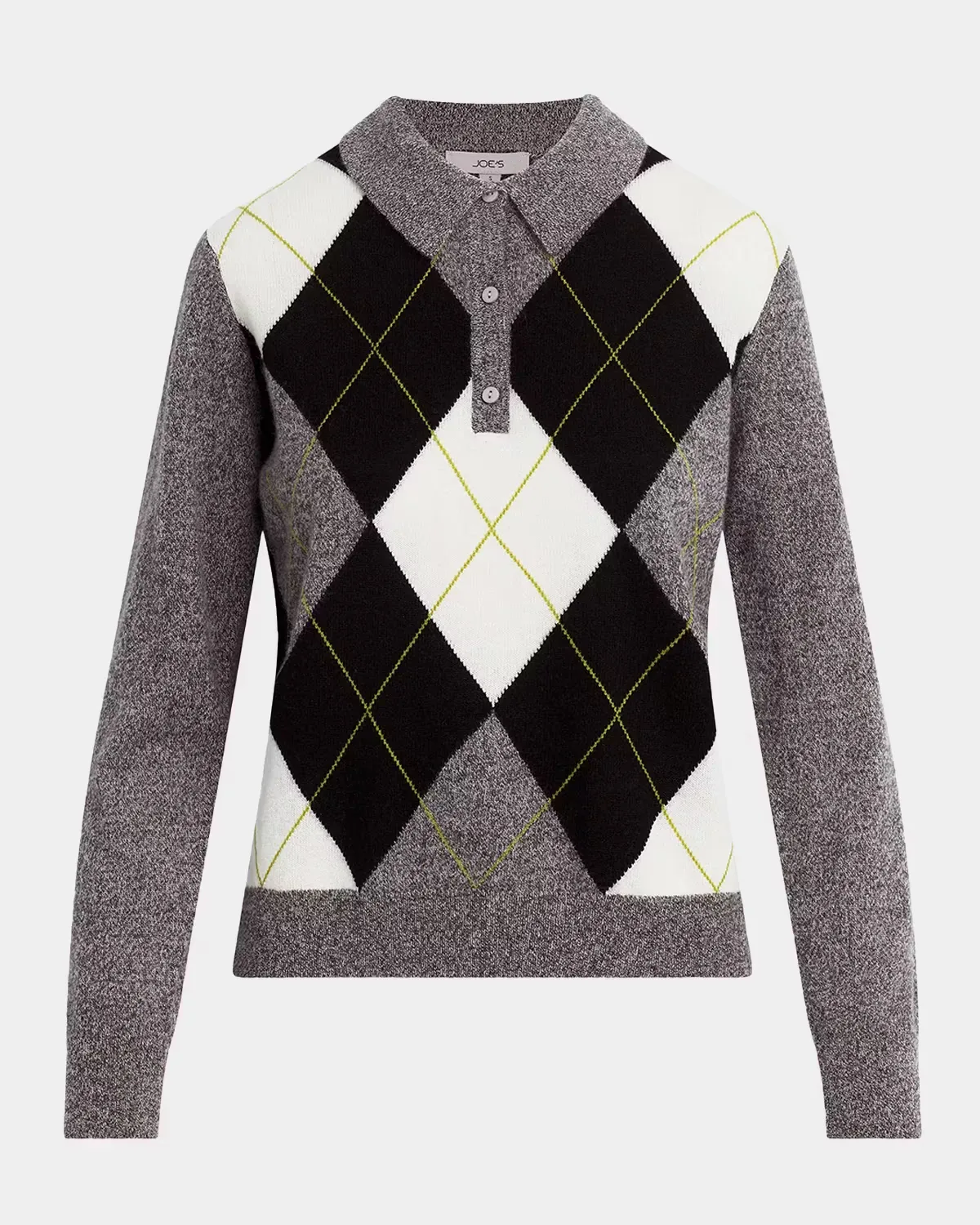 Argyle Cashmere Polo Sweater by Joe & apos;s Jeans