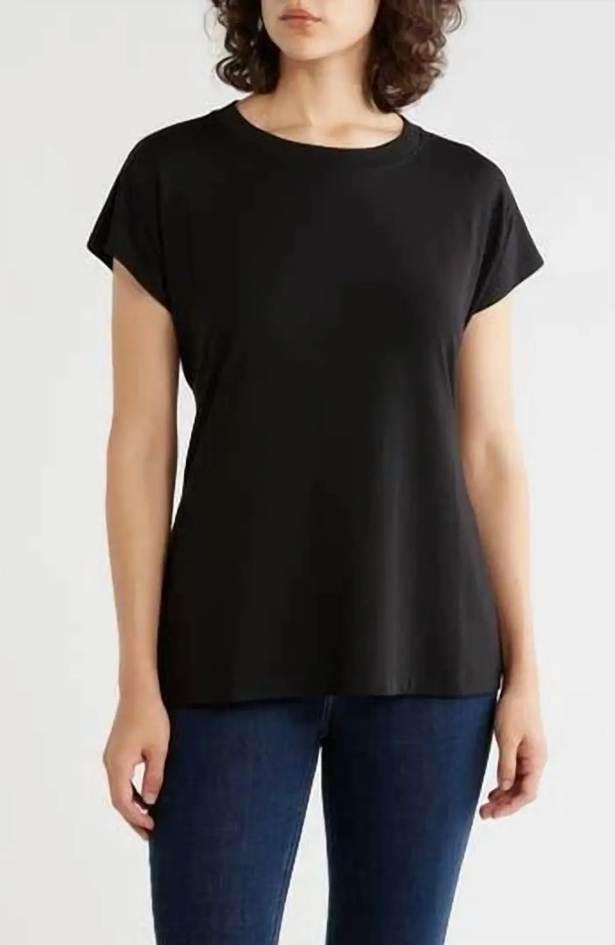 Crew Neck Tee by Eileen Fisher
