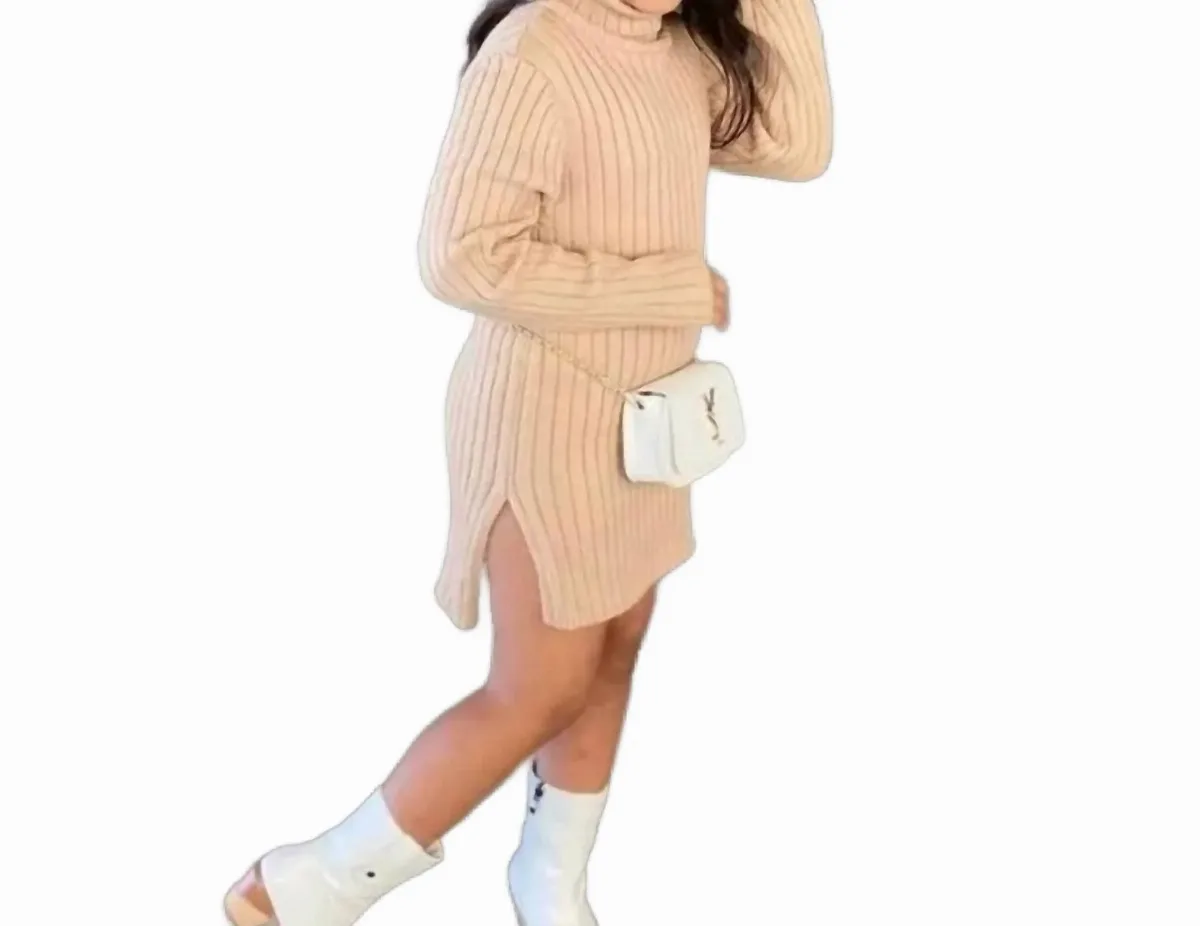 High Low Sweater Dress by Meher's