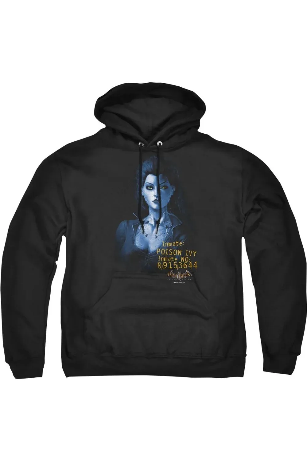 Batman Arkham Asylum Arkham Poison Ivy Pull Over Hoodie / Hooded Sweatshirt by Gildan