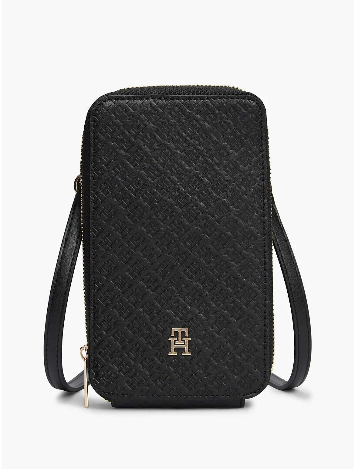Allover Monogram Debossed Phone Wallet by Tommy Hilfiger