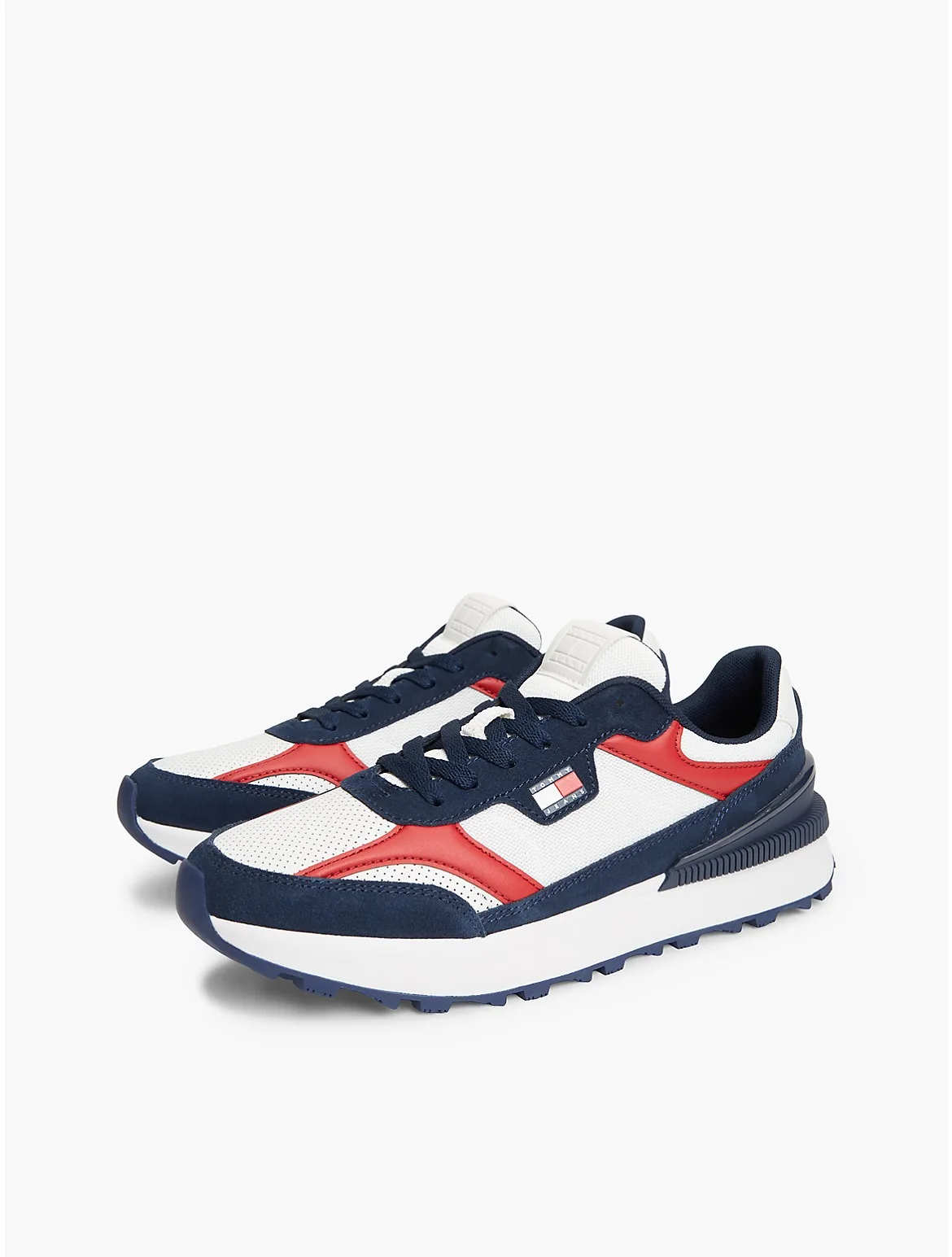 Tommy Jeans Mixed-Media Runner Sneaker by Tommy Hilfiger