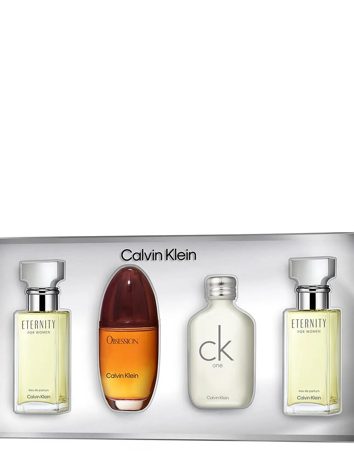 Obsession, Eternity & CK One Gift Set by Calvin Klein