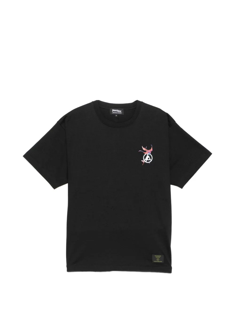 Graphic Crew-Neck T-Shirt by PEACE AND AFTER