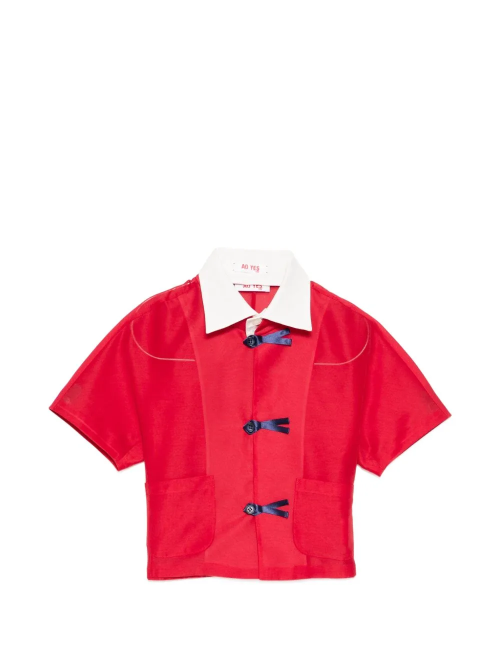 Bow Shirt by AO YES