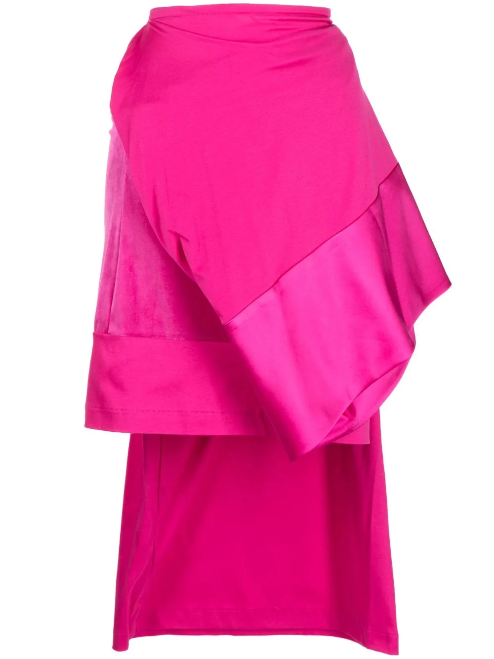 Asymmetric Midi Skirt by Undercover