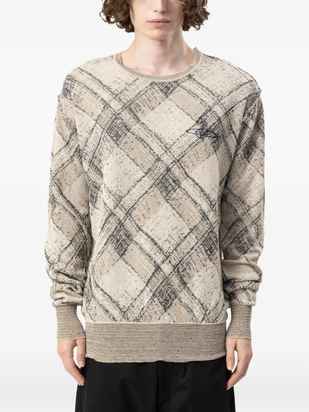 Broken Tartan Sweater by Vivienne Westwood