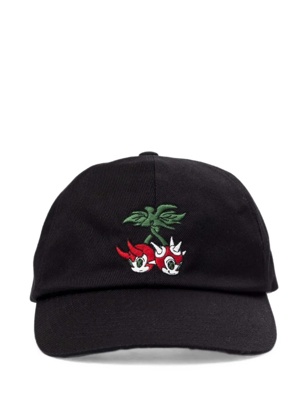 CA4LA Bakeneko Cherry-Embroidered Cap
