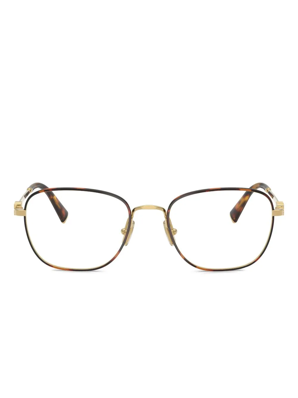Logo-Lettering Glasses by Miu Miu Eyewear