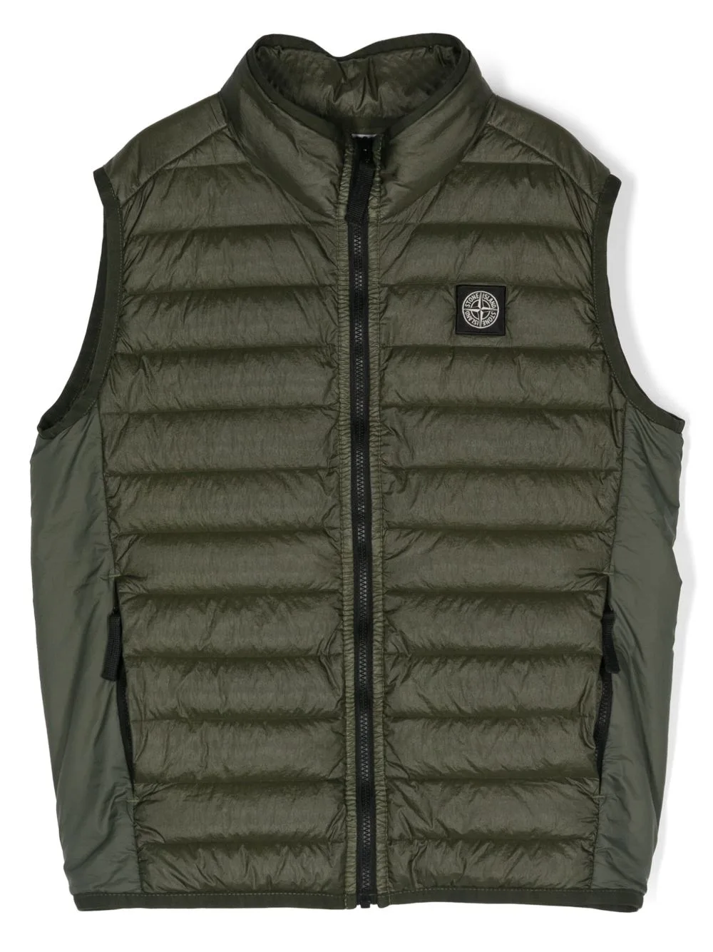 Quilted Padded Gilet by Stone Island Junior