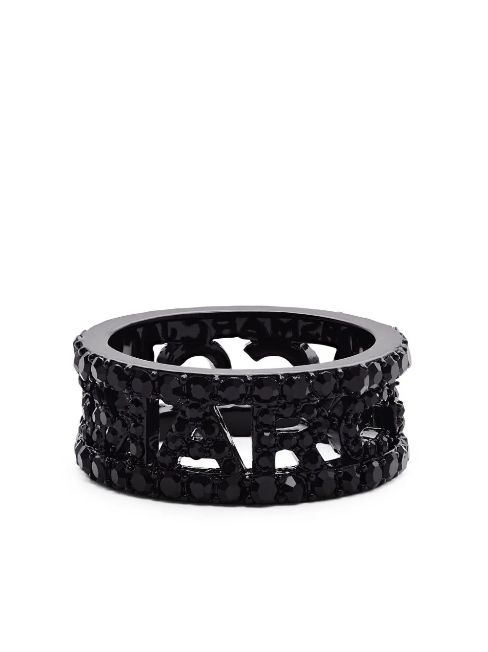 The Monogram Pave Ring by Marc Jacobs