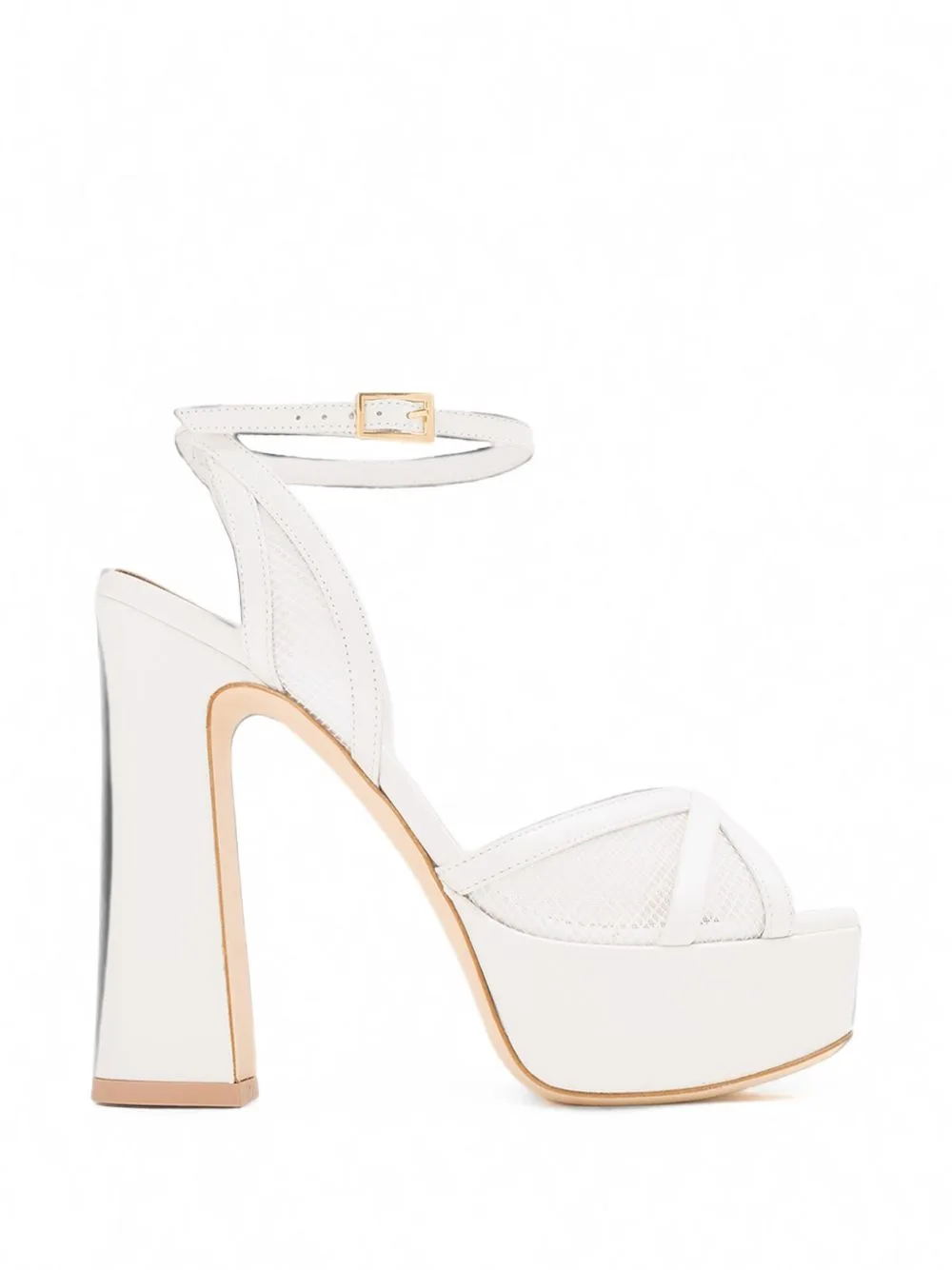Sylvie Mesh Platform Sandals by Malone Souliers