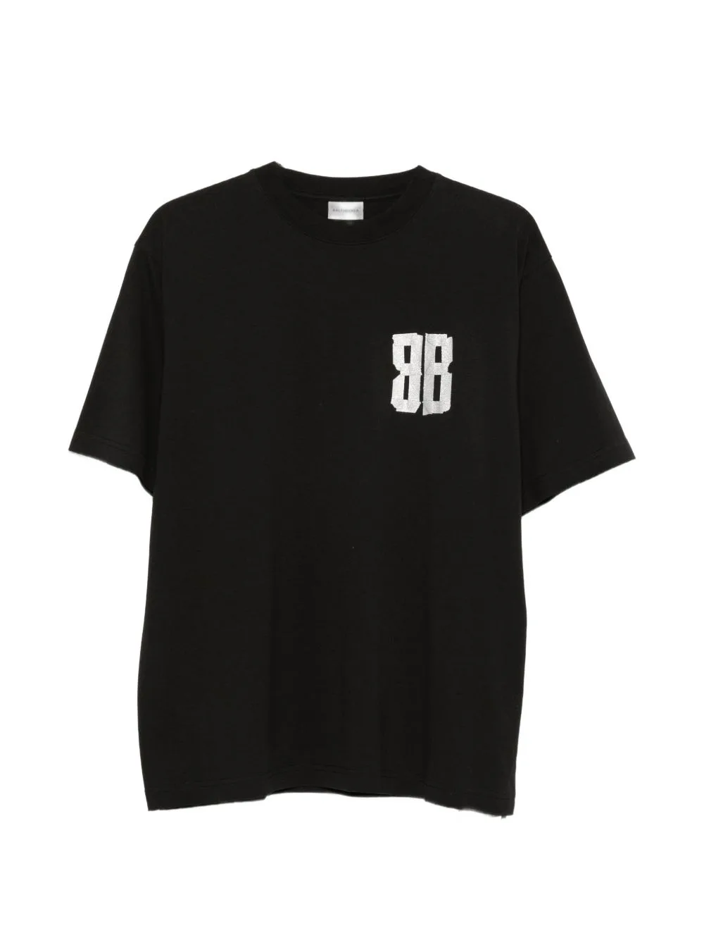 Tape-Effect Logo-Print T-Shirt by Balenciaga