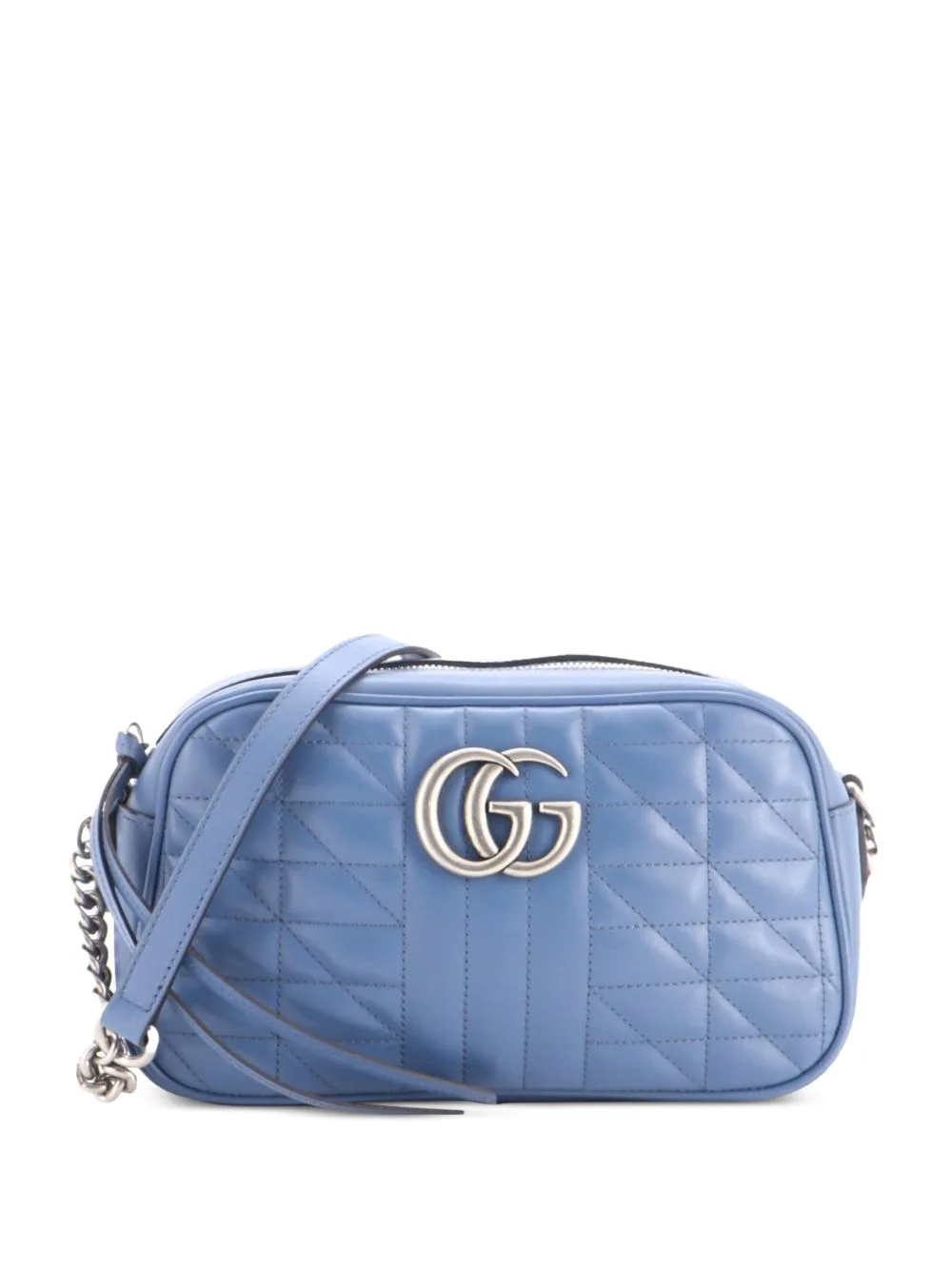 GG Marmont Shoulder Bag Mixed Matelasse Leather Small Crossbody Bag by Gucci Pre-Owned