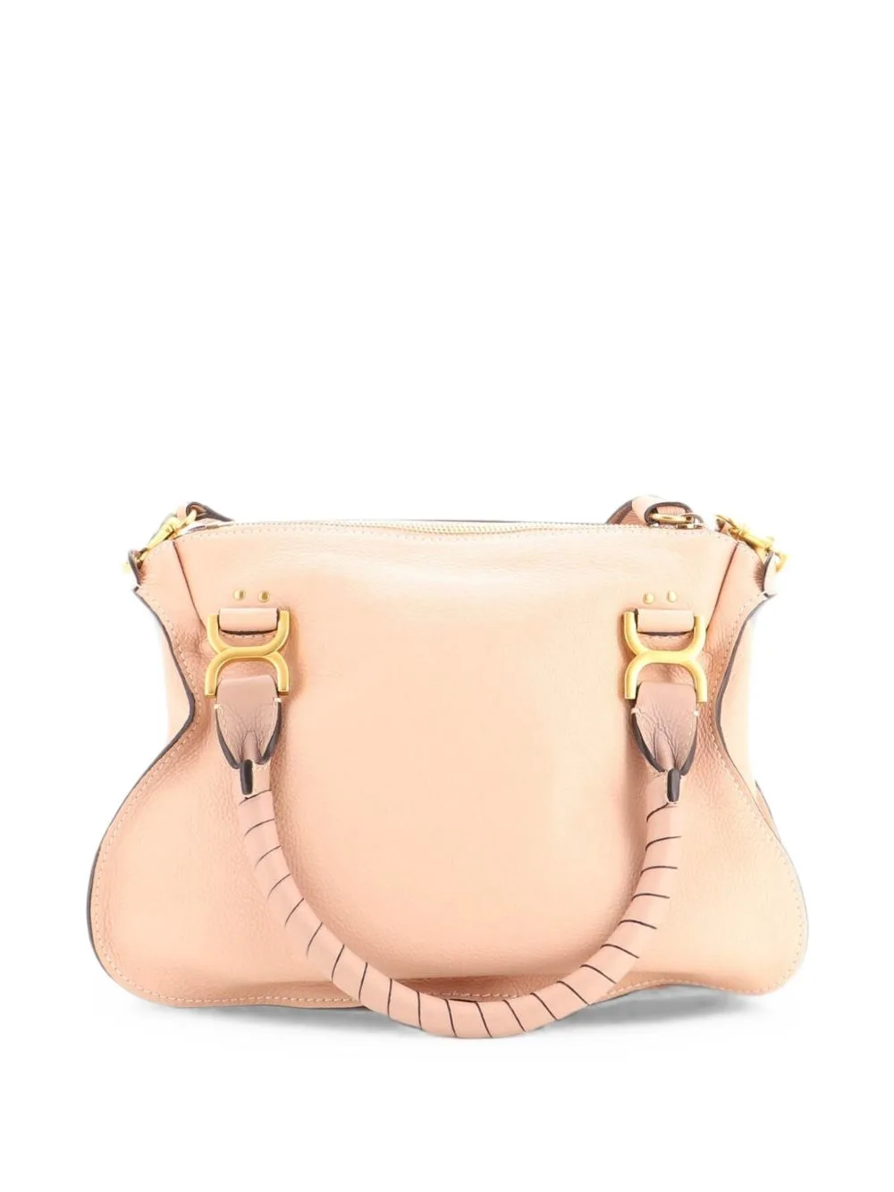 Marcie Leather Medium Satchel by Chloé Pre-Owned